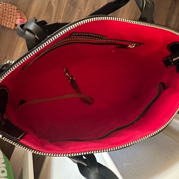 Dooney and Bourke DB75 Celeste Satchel multi color. - Picture 2 of 5